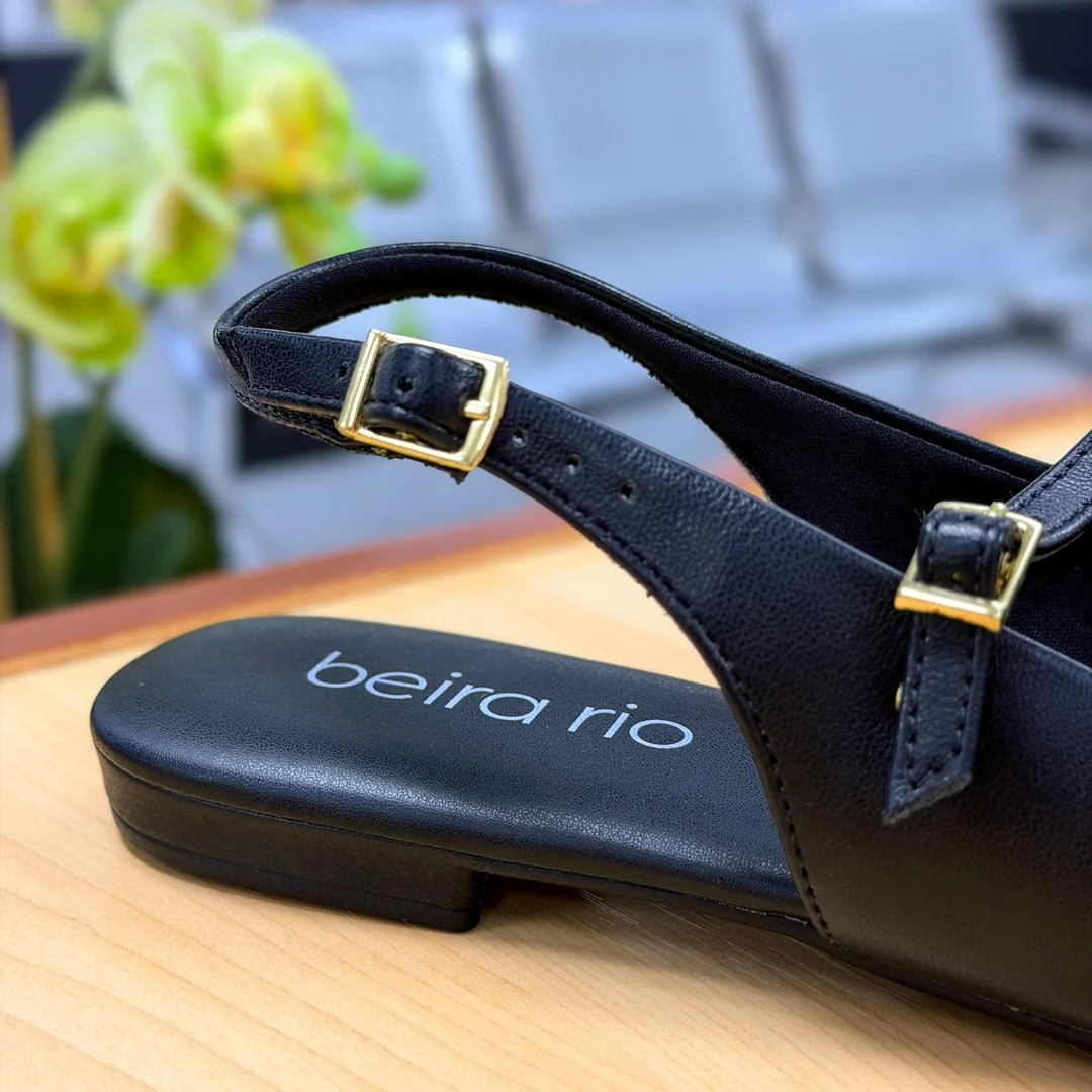 Foto de Zapatos Beira Rio Casual Mujer Destalonado Negro 2
