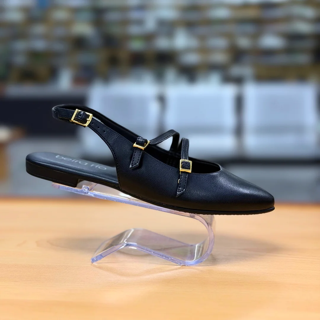 Foto de Zapatos Beira Rio Casual Mujer Destalonado Negro 4