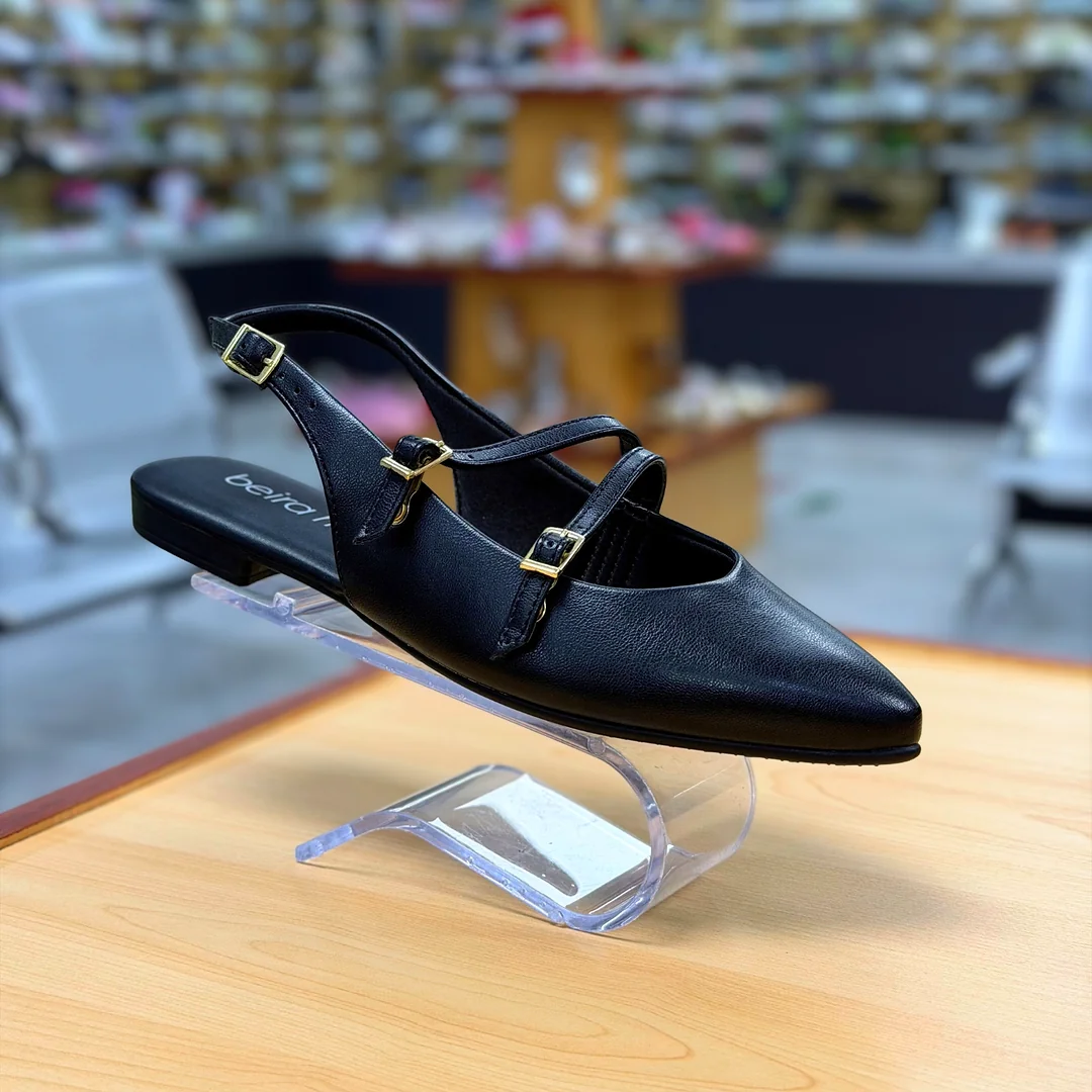 Foto de Zapatos Beira Rio Casual Mujer Destalonado Negro