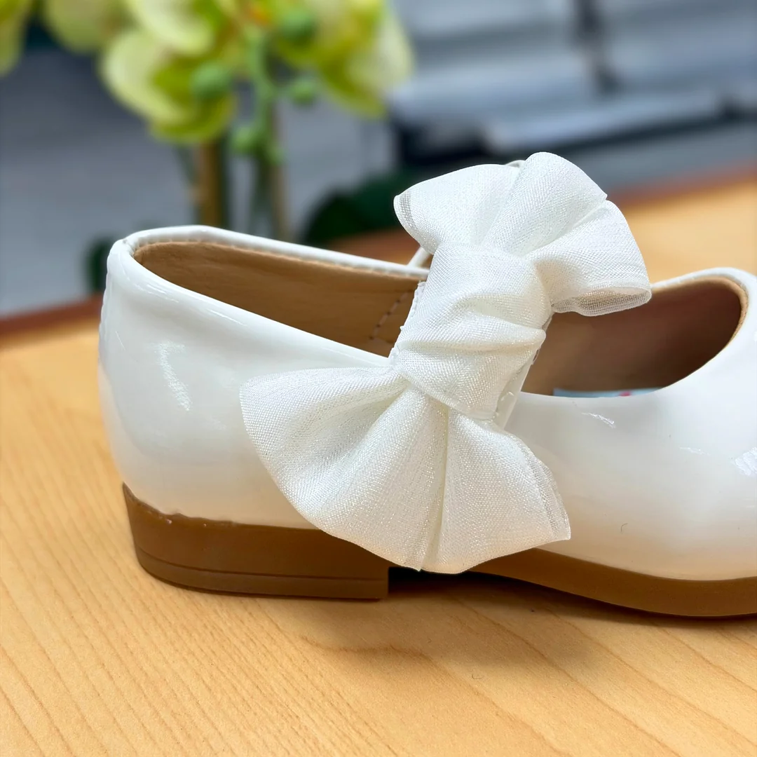 Foto de Zapatilla Blanca Niña Fiesta Calza Tovar 2515b 2