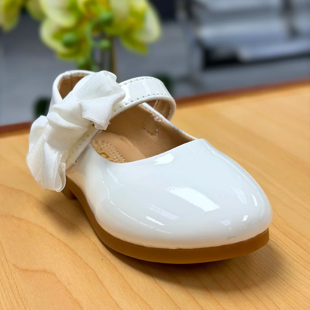 Foto de Zapatilla Blanca Niña Fiesta Calza Tovar 2515b 3