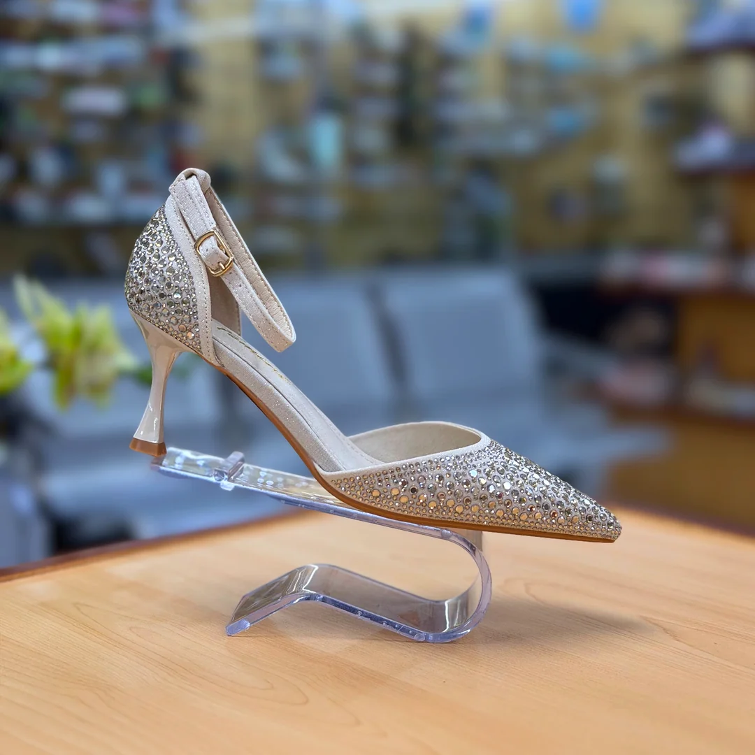 Foto de Tacones Stiletto Femini 625a Elegantes con Pedrería 5