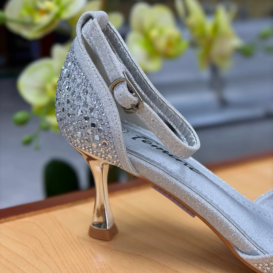 Foto de Tacones Stiletto Femini 625a Elegantes con Pedrería 2