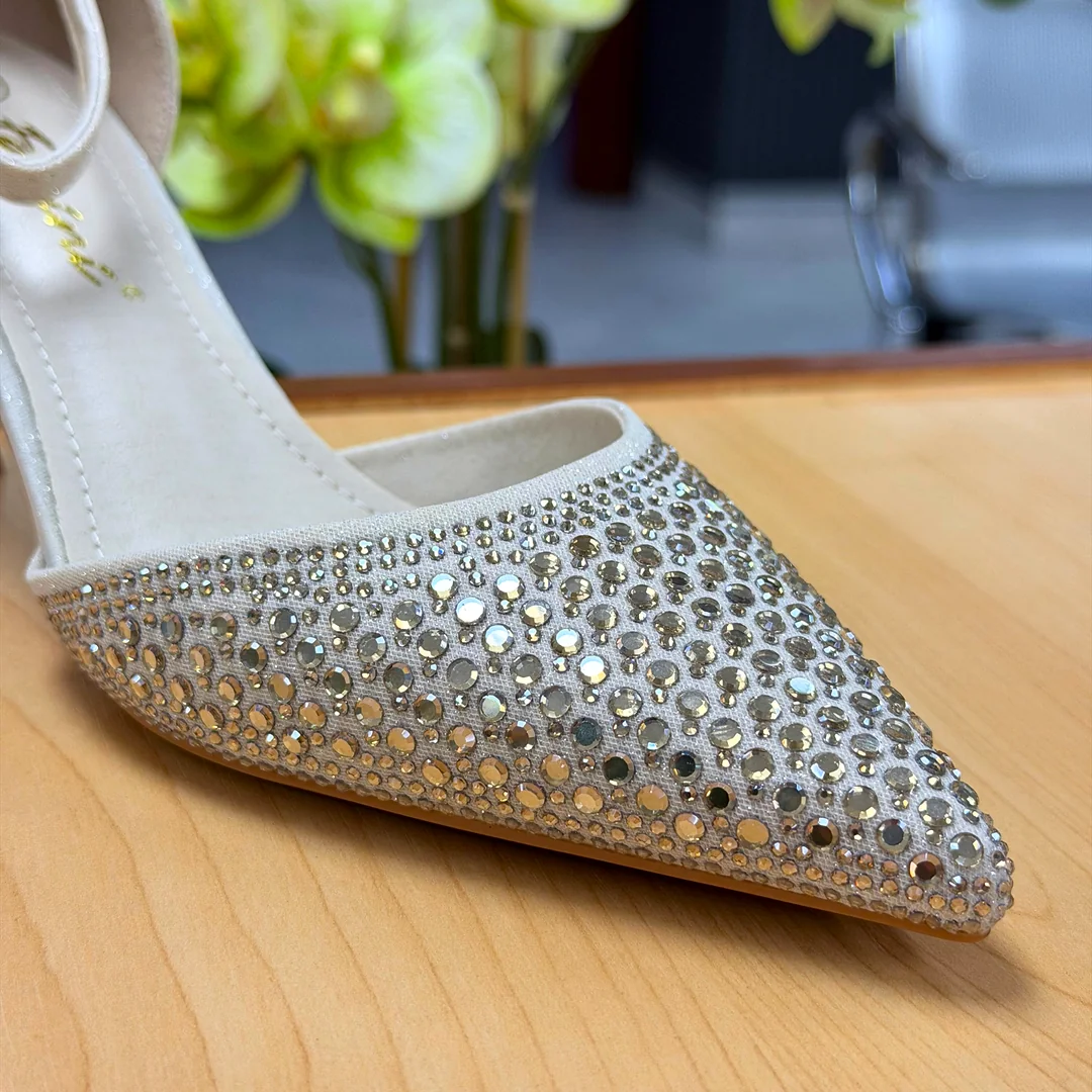 Foto de Tacones Stiletto Femini 625a Elegantes con Pedrería 3