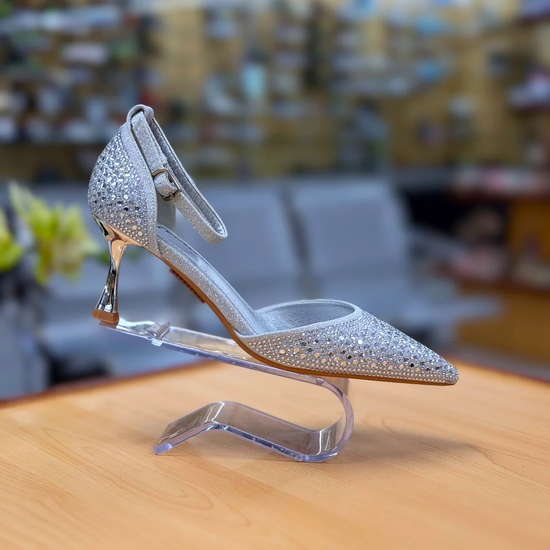 Foto de Tacones Stiletto Femini 625a Elegantes con Pedrería 7