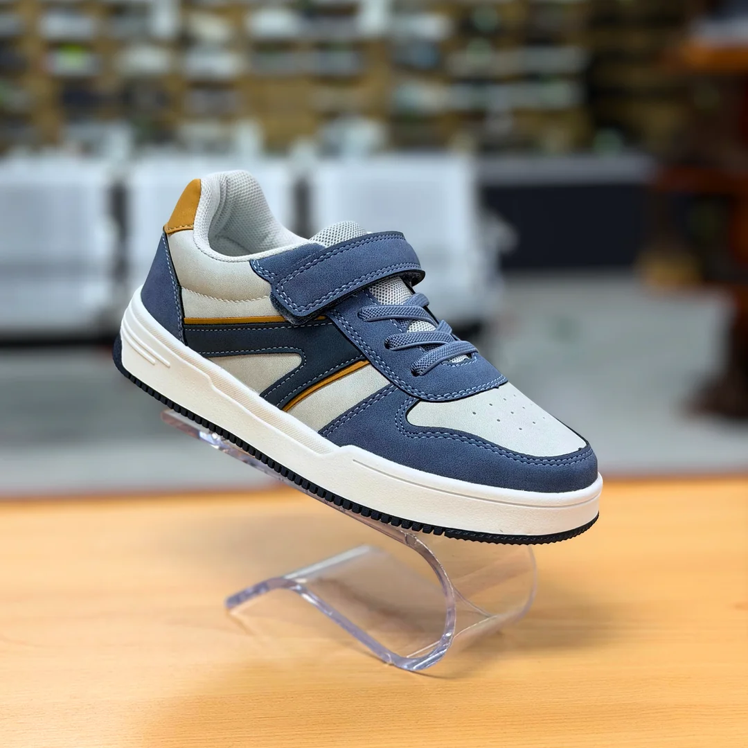 Foto de Zapatos Gimbo Deportivo Juvenil Atz404 Gris