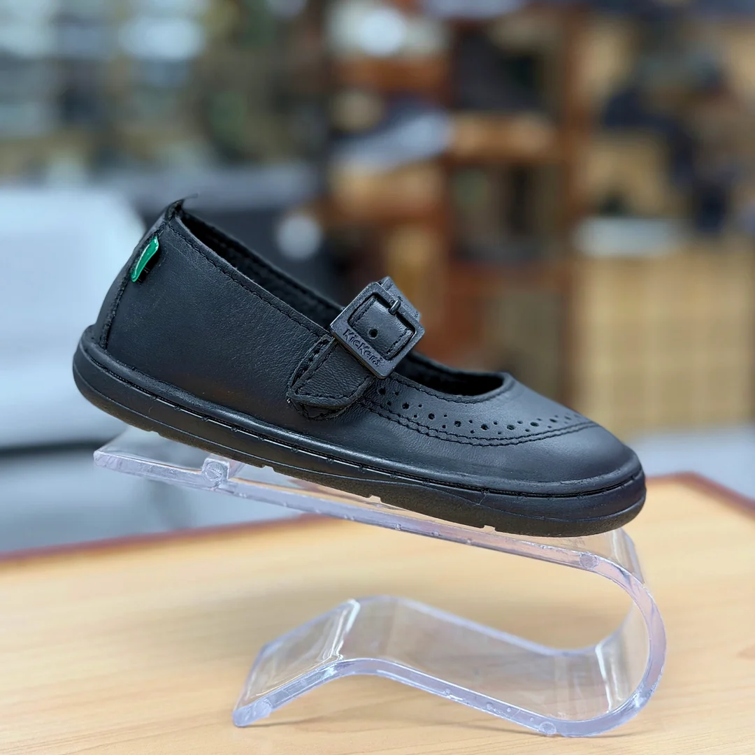 Foto de Zapato Colegial Kickers 13513 Niña Negro 4