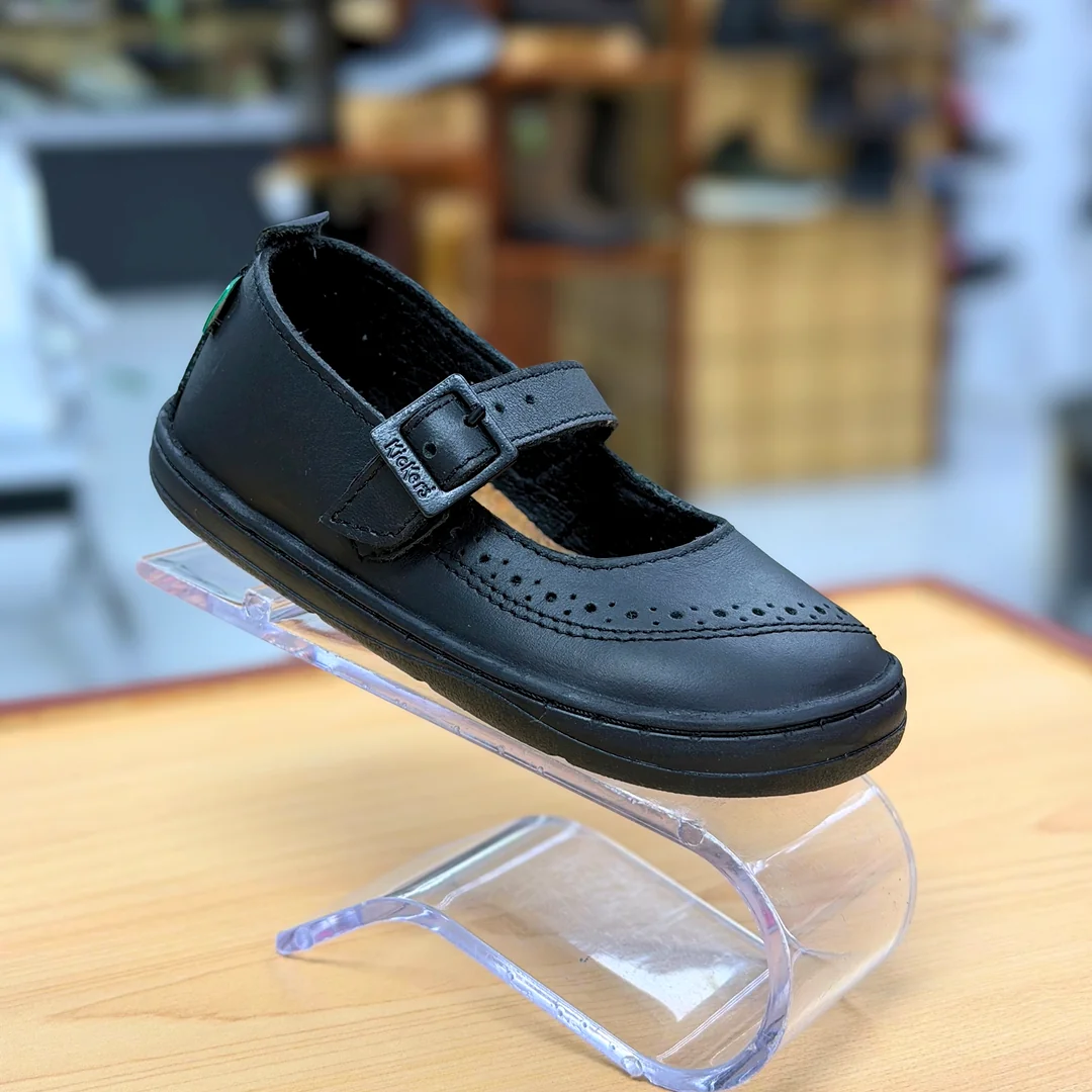 Foto de Zapato Colegial Kickers 13513 Niña Negro 1