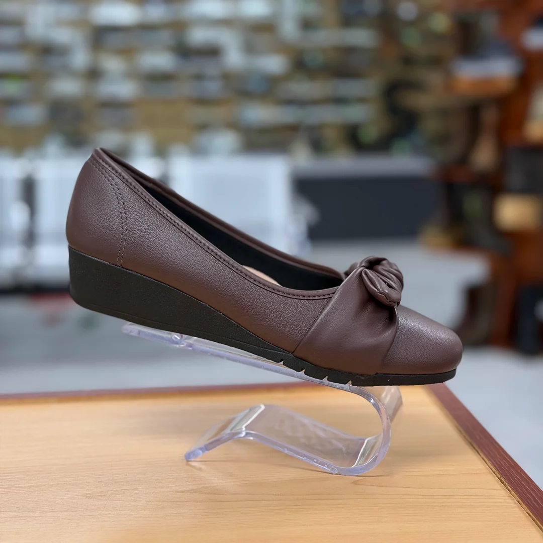 Foto de Zapatos Moleca Con Tacón Bajo Y Nudo Mujer 6