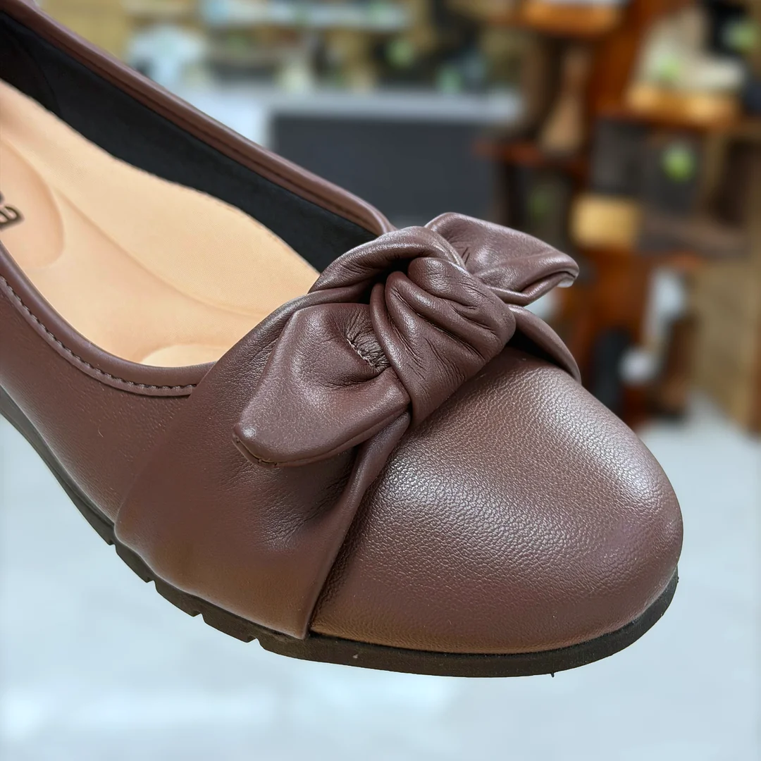 Foto de Zapatos Moleca Con Tacón Bajo Y Nudo Mujer 3