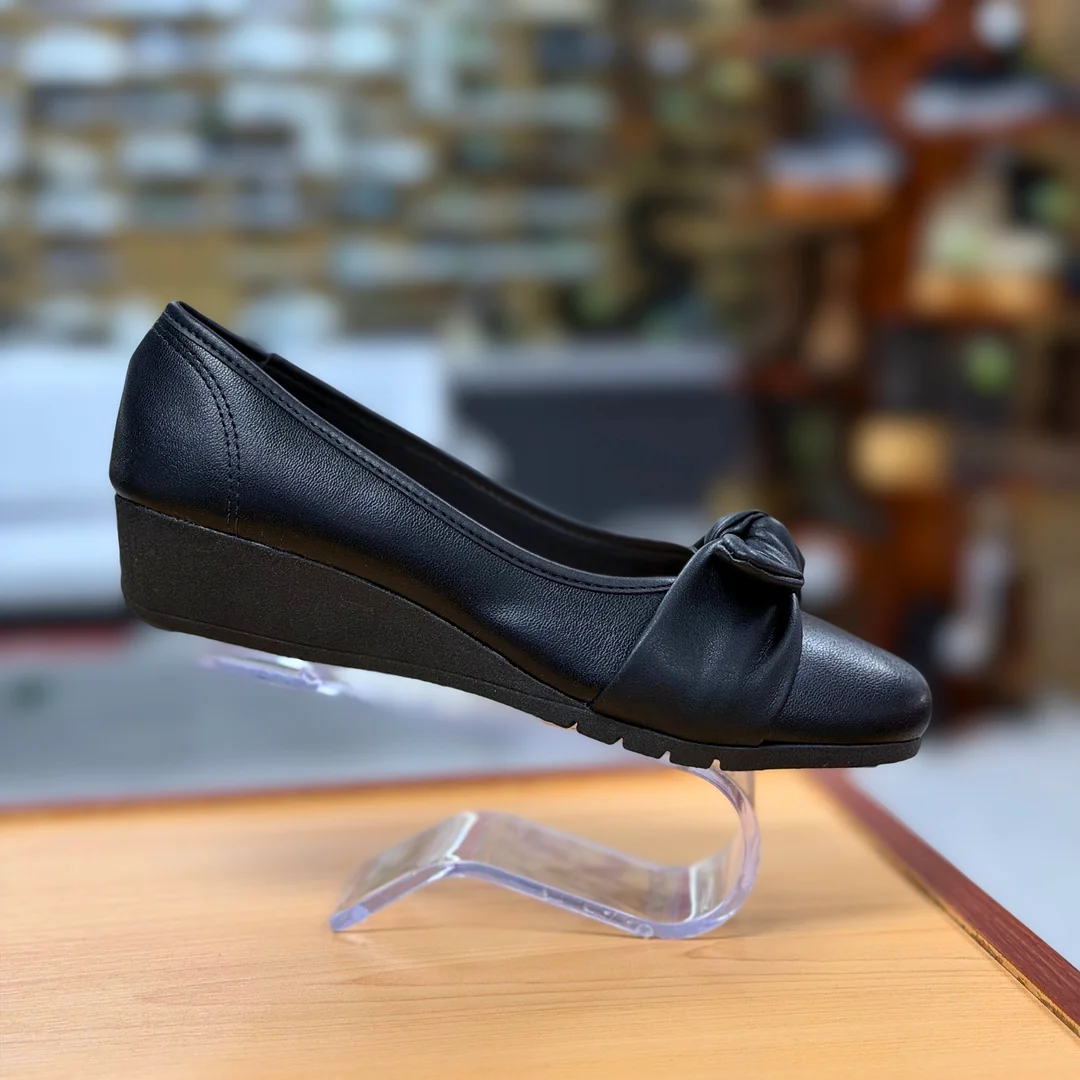 Foto de Zapatos Moleca Con Tacón Bajo Y Nudo Mujer 5