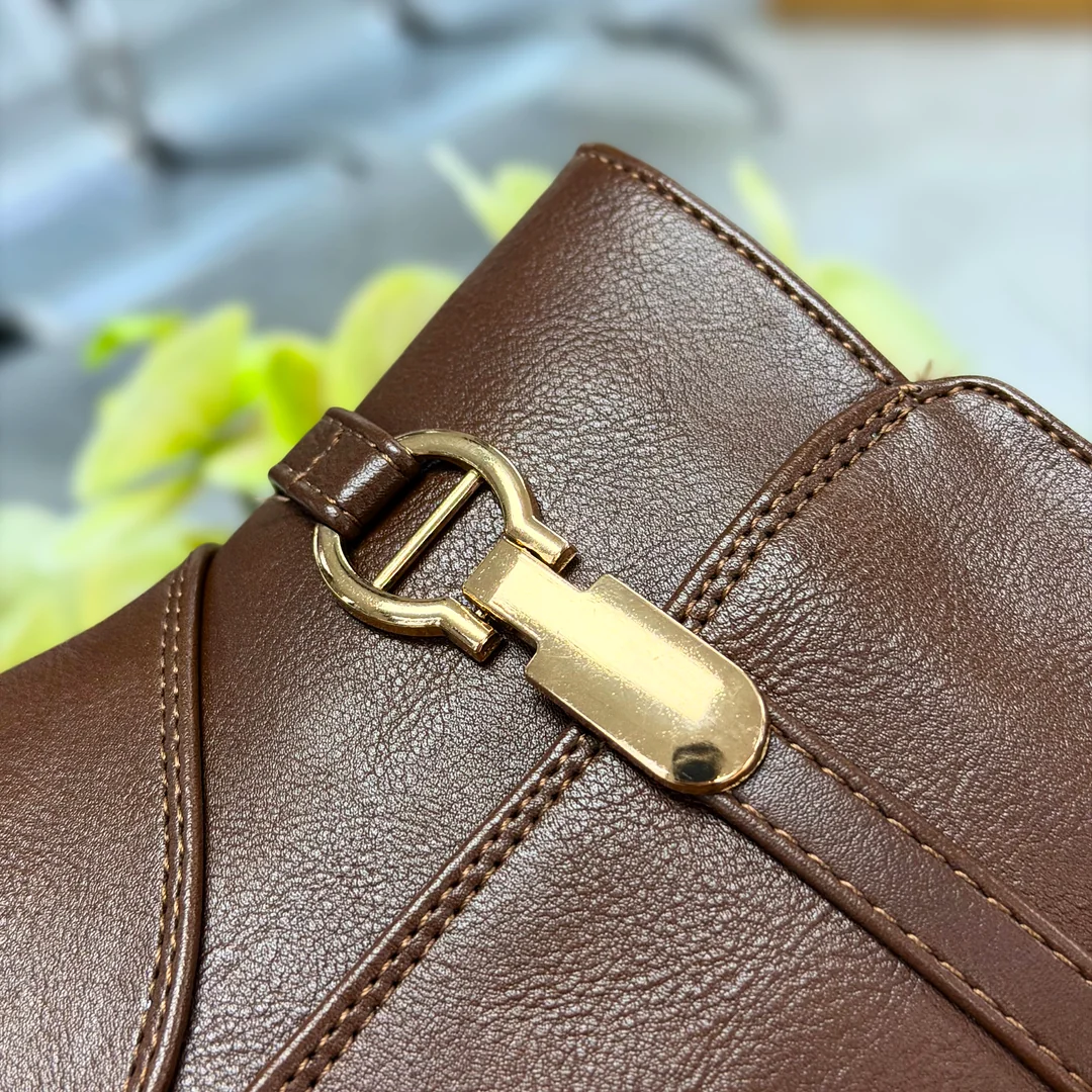 Foto de Botas Dama Silver Soul Zdb62 con Tacón Ancho 3