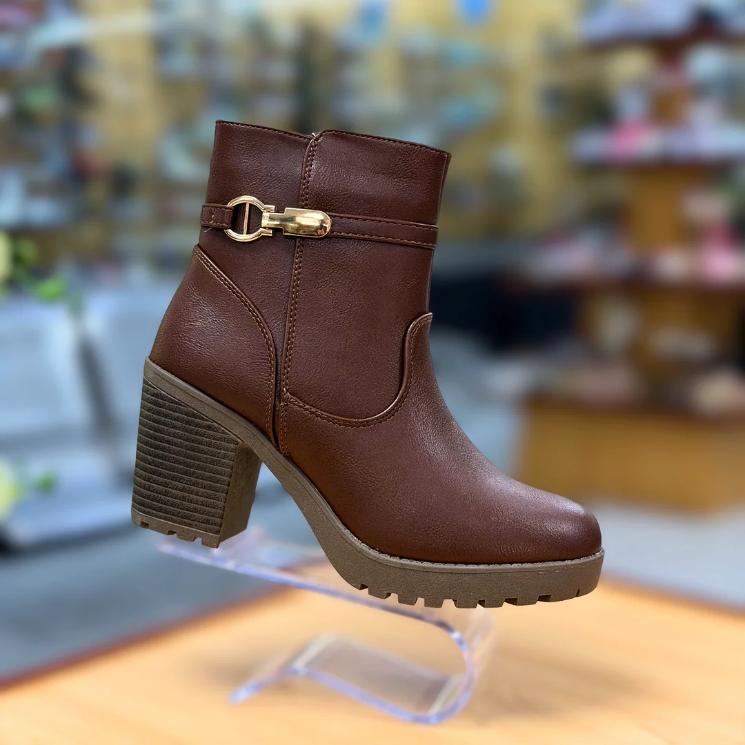 Foto de Botas Dama Silver Soul Zdb62 con Tacón Ancho 5