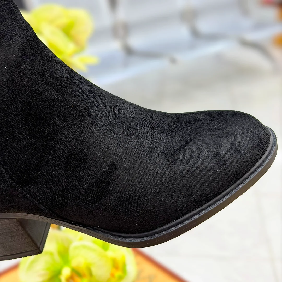 Foto de Botines Twins B1078 Mujer Tacón Ancho 3