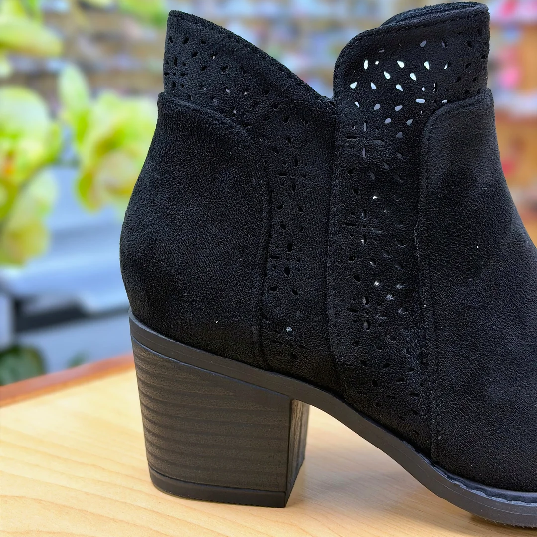 Foto de Botines Tacón Ancho Twins B1146 Mujer 3