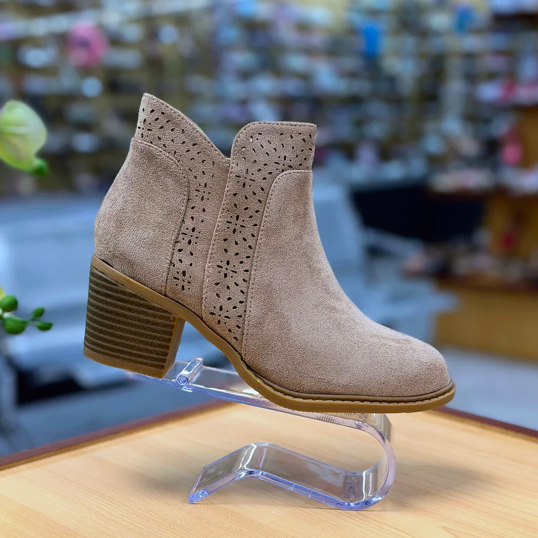 Foto de Botines Tacón Ancho Twins B1146 Mujer 6