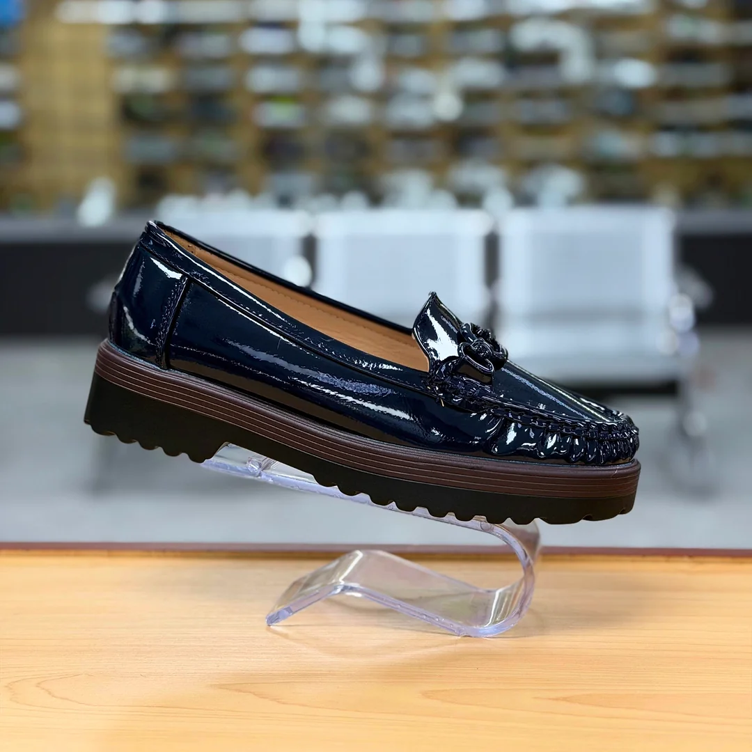 Foto de Mocasines Twins Charol Plataforma Mujer Tmf202459 4