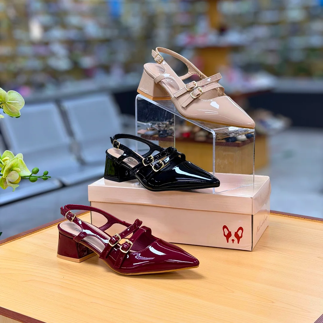 Foto de Zapatos Tacón Bajo Twins Mujer Tmf2025191 1